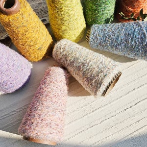 부클렛실 100g 콘사 수성 부클 펜시얀 울 혼방사