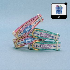 [likalika X Saki] 리카리카 플레어 강아지 목줄