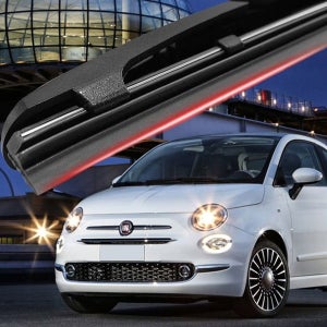 피아트 500e 전용 실리콘 하이브리드 와이퍼 발수코팅 저소음 완벽호환 SET