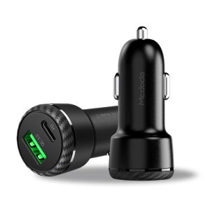 맥도도 듀얼 PD+QC3.0 차량용 고속충전기