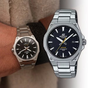 카시오 에디피스 에얄오크 블랙 메탈 EFR-S108D-1AV 백화점AS,보증서