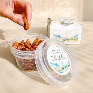 결혼식 답례품 결혼 호두정과 호두강정 70g