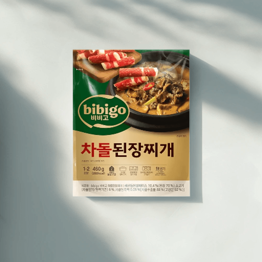 즉석국 차돌된장찌개 간편식
