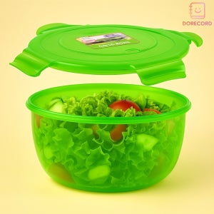 신선 용기 채소 보관 통 냉장고 야채 반찬 BPA FREE 원형 1700ml