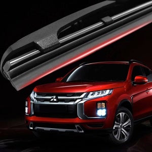 미쓰비시 L300 전용 실리콘 하이브리드 와이퍼 발수코팅 저소음 완벽호환 SET