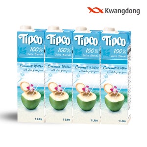 팁코 코코넛워터 혼합주스 1L 6팩 [소비기한 26년 3월 11일]
