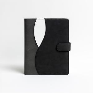웨이비 6공 시스템다이어리 A5 비즈니스 25절 챠콜블랙