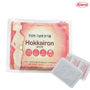 홋카이론 핫팩 붙이는 슬림형 10매입 (오랜 지속력 , 일본 핫팩)