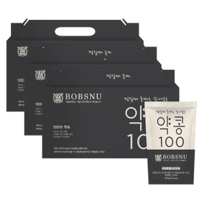 [설 선물] 서울대 밥스누 껍질째 통째로 갈아넣은 약콩100 두유 20팩 x 3박스