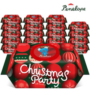 페넬로페 물티슈 2025 크리스마스에디션 캡형 70매 20팩