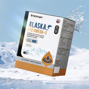 알래스카 오메가3 1100 알레스카 알티지 오메가3 비타민E 고순도 60캡슐, 1개