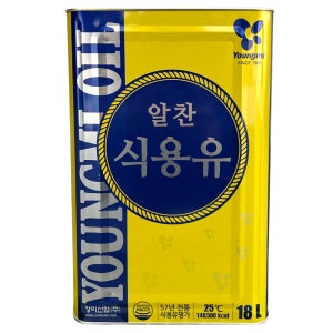 영미 알찬 식용유 18L 업소용 대용량