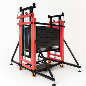 리프트코리아 3년 무상 AS 전동 아시바 비계 고소 작업대 이동식