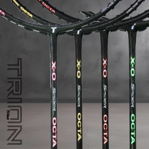 트라이온 X-0 스파이더 옥타림 배드민턴 라켓 SPIDER OCTA RIM