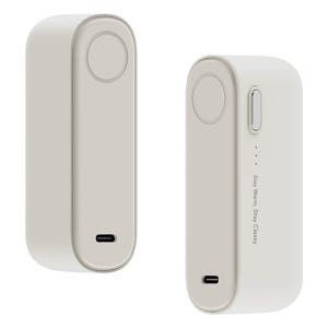 대용량 듀얼 마그네틱 손난로 보조배터리 8000mAh 겨울 캠핑 휴대용 충전식 핫팩