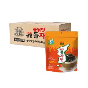 [성경김본사] 불닭맛 돌자반(김자반) 70g, 20개