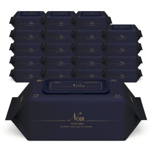 아이러브베베 시그니앙 누아르 75g 엠보 77매 20팩 캡형 아기 물티슈