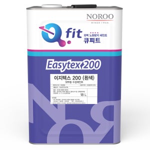 노루페인트 이지텍스200 외부 수성 페인트 18L 흰색 무광