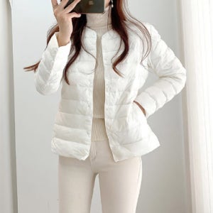 덕다운100 오리털 경량패딩