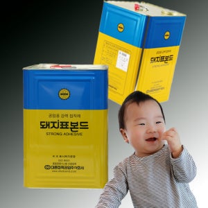 이보드 스티로폼 접착제 15kg 매끄러운 철판이나 플라스틱 용