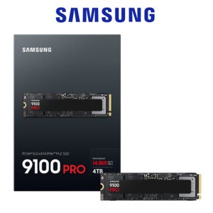빠른배송 삼성전자 삼성 9100 PRO M.2 NVMe SSD 4TB