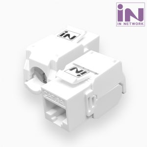 인네트워크 CAT6A UTP 툴리스 50u 키스톤잭 IN-U6ATLS