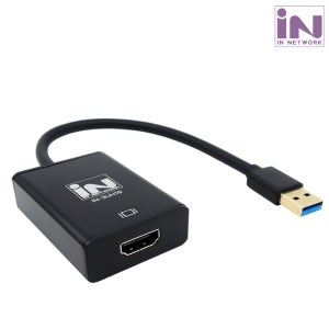 인네트워크 USB 3.0 to HDMI 영상 컨버터 FHD IN-3UH19