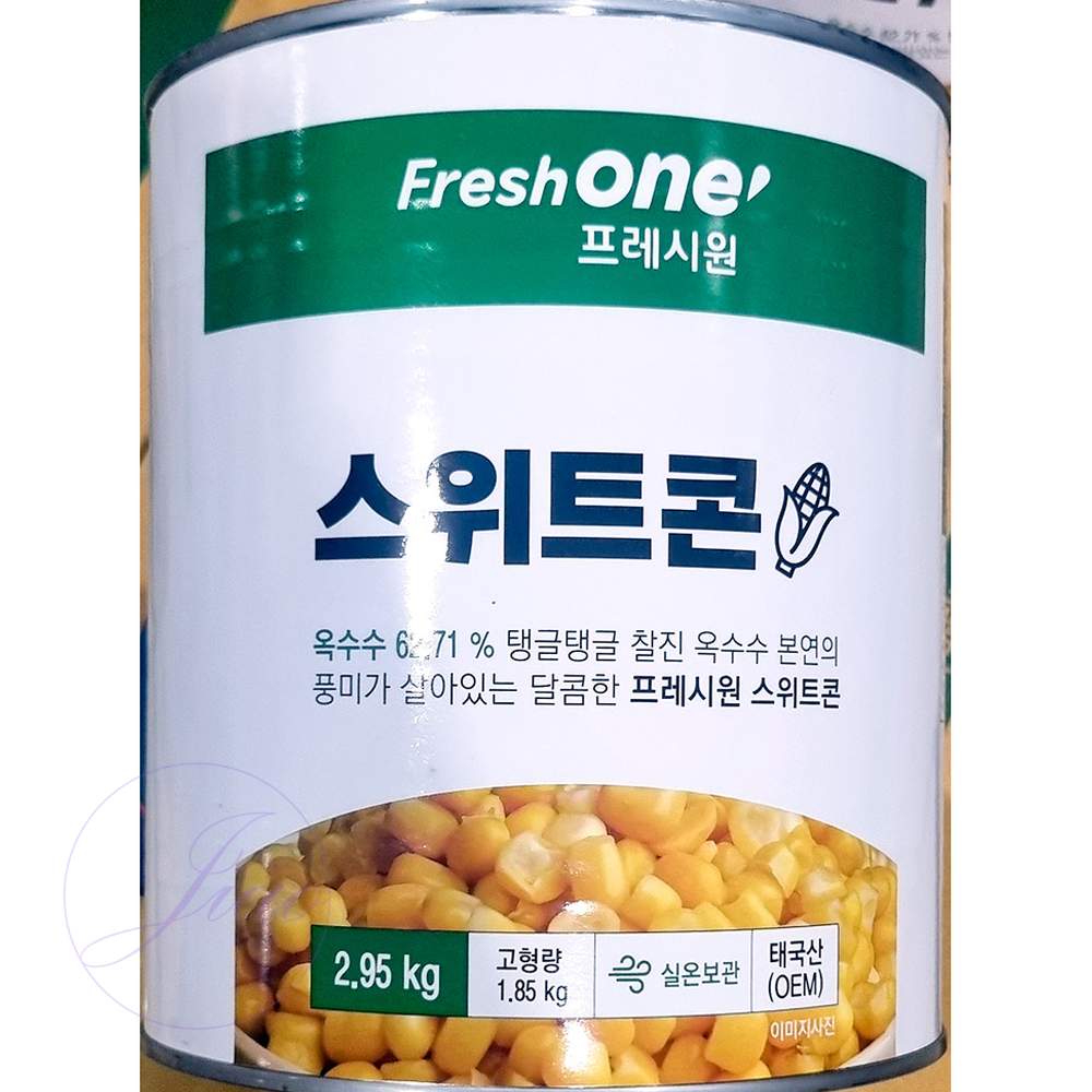 문덕 스위트콘 2.95K x6p 옥수수콘 통조림