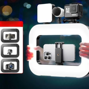 모바일 촬영용조명 릴스 조명 미니조명 거치대 촬영장비