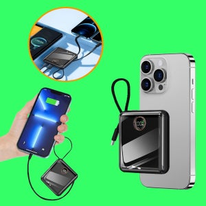 대용량 미니 보조배터리 18W 20000mAh 고속충전 LED화면 폰 워치 태블릿 동시충전