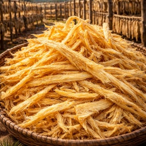 (엄마멸치) 강원도 용대리에서 자연건조한 깊은 맛의 황태채 (포슬포슬) 1kg, 10개