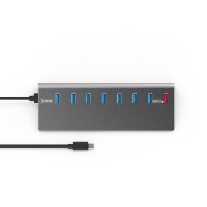 NEXTU USB 3.0 C to A 7포트 충전전용 1포트 유전원 허브 330TC