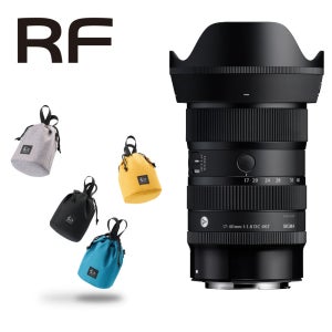 시그마 A 17-40mm F1.8 DC 크롭 캐논 RF + 렌즈 파우치