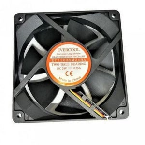 시스템 dc24v 팬 쿨러 베어링 120mm 팬 쿨러 쿨링 3핀