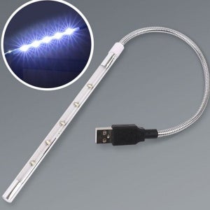 5구 usb led 스탠드 데스크 노트북 led 조명 독서등 컴퓨터