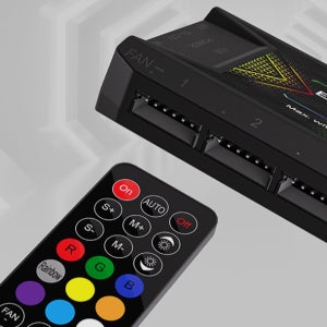 데스크탑 pc 팬 허브 컨트롤러 argb 팬 허브 쿨링 속도