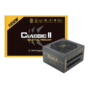 [중고] 마이크로닉스 Classic II 1050W 80PLUS골드 230V EU 풀모듈러