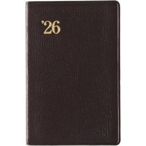 NOLTY 능률수첩 2026 위클리 골드 컴팩트 블랙 (3121)