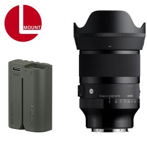 시그마 35mm F1.2 DG II Art L마운트 + 틸타 BLK22 배터리