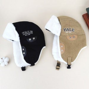 예일 베이직 키즈 겨울 방한모자