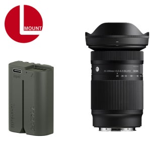 (틸타 BLK22 배터리) 시그마 20-200 DG L마운트 + 서울퀵 무 료