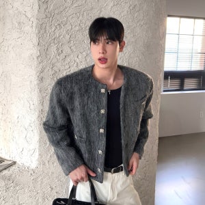 트러커 남자트위드자켓 남자퍼자켓