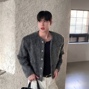 트러커자켓 남자트위드 남자트위드자켓