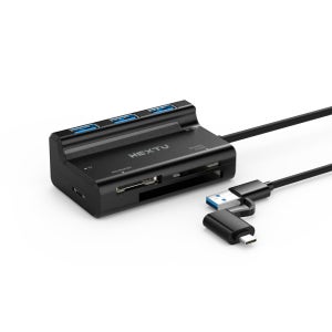 NEXTU USB 3.0 카드리더 4포트 무전원 허브 513OTG