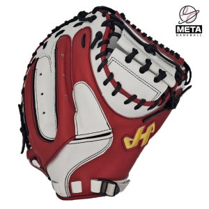 하타케야마 포수미트 글러브 U백 레드/화이트 PRO-M8