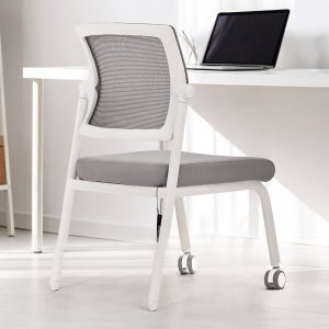 디파인 IV30 연세대 서울대의자 집중력 공부 팔걸이 바퀴 없는 책상의자 40그레이