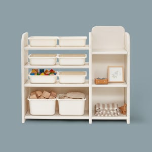 모데즈 3way 키즈 장난감수납장 유아 책장 아기옷방수납장