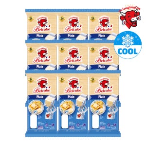 래핑카우 벨큐브 플레인 24큐브 / 핑거푸드 와인안주 아기간식 125g, 9개