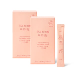 NGT 잇츠 트리플 아르니틴 네츄럴굿띵스 아르기닌 오르니틴 카르니틴 14포, 2개