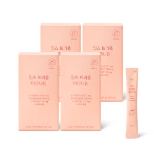 NGT 잇츠 트리플 아르니틴 네츄럴굿띵스 아르기닌 오르니틴 카르니틴 14포, 4개